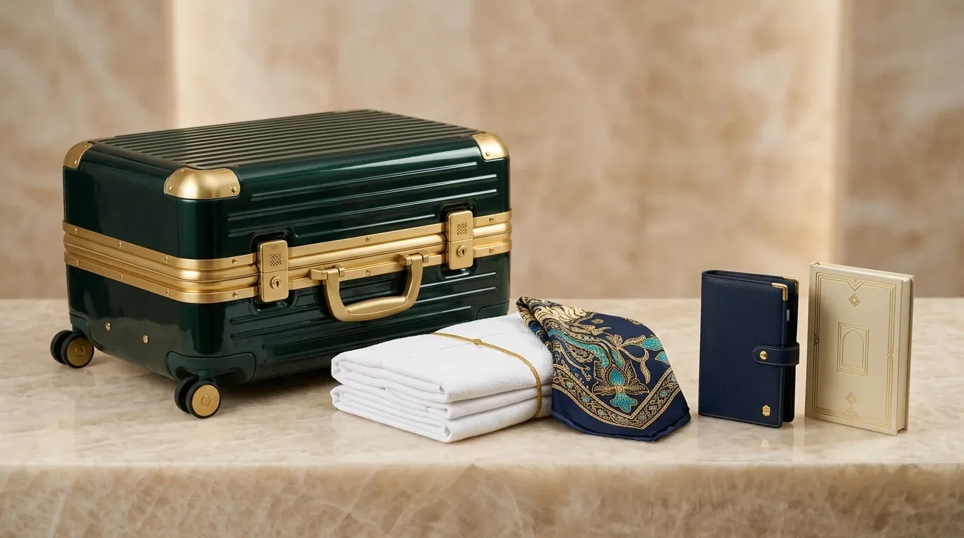 Fasilitas Koper dan Perlengkapan Eksekutif Umroh - Samira Travel